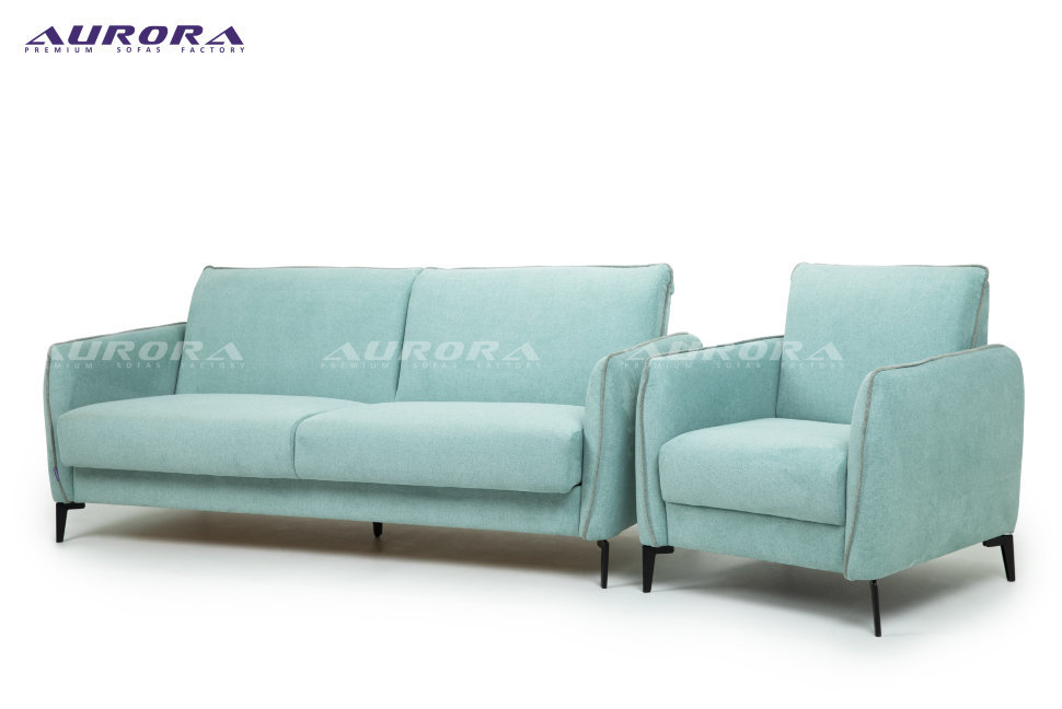 Набор &quot;Парма 3+кресло&quot;  Набор "Парма 3+кресло​" - современный прямой диван, он хорошо подойдет в интерьер в скандинавском стиле.