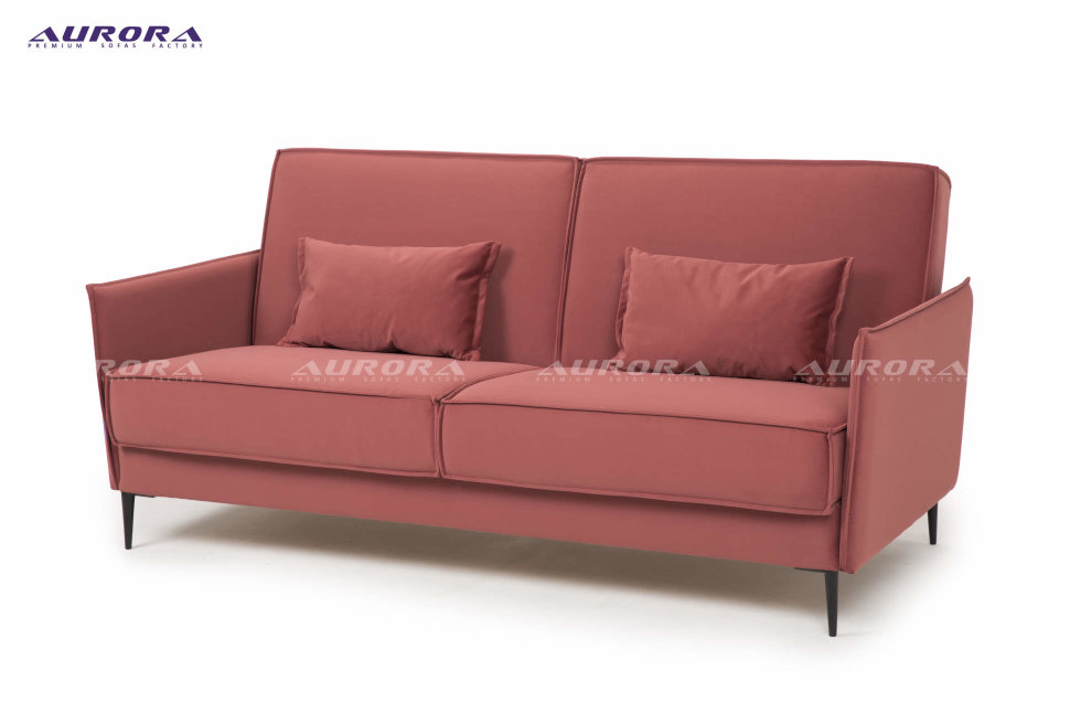 Диван &quot;Дискавери SLIM&quot;  "Дискавери" - трехместный диван в стиле LOFT, стиль подчеркивается прямыми линиями и декоративным кантом, идущим по краю сидений, список и подушек.